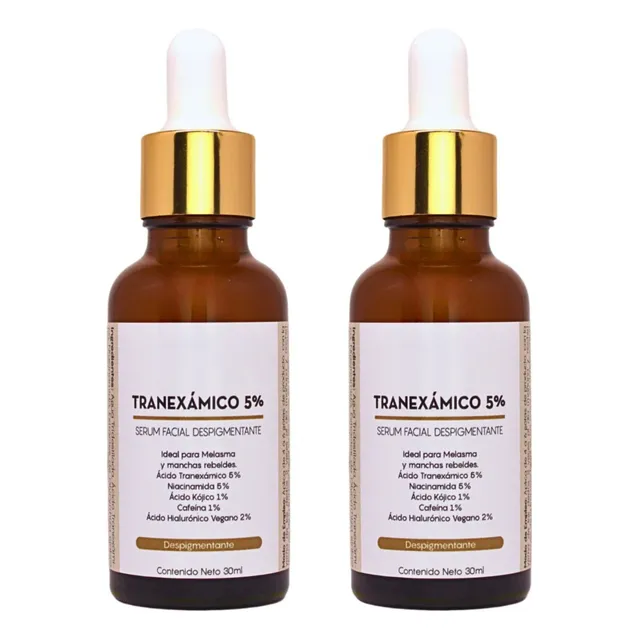 Ácido Tranexamico 5% Para Ojeras, Melasma Y Mancha (2 Pack)