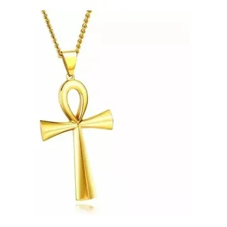 Collar Anj Cruz Egipcia Colgante Amuleto Protección Llave Collar Anj Cruz Egipcia Colgante Amuleto Protección Llave