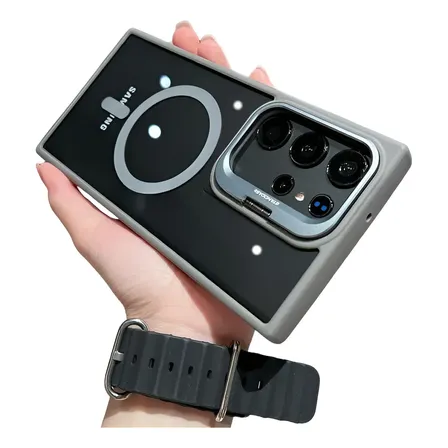 Capa Protetora Magnética Samsung Com Suporte De Moldura