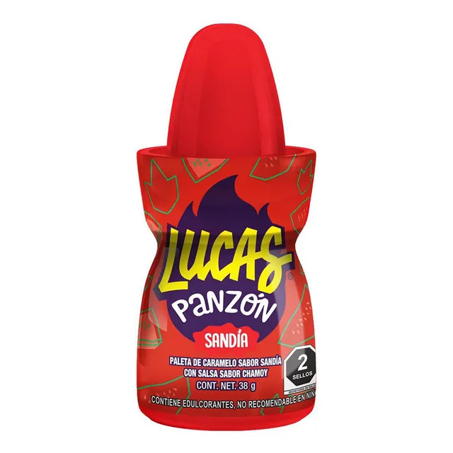 Dulce Lucas Panzón Sandía 1 Pieza 38g