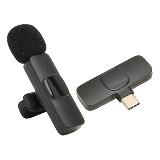 Micrófono De Solapa Plug Play Usb C Inalámbrico Lavalier Aut Micrófono De Solapa Plug Play Usb C Inalámbrico Lavalier Aut