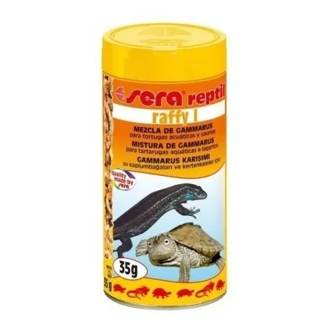 Alimento Tortugas De Agua Y Reptiles Camarones Sera 35 Grsx2
