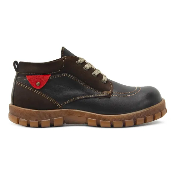Zapato Todo Terreno Dogi® Piel Color Chocolate 12-21.5