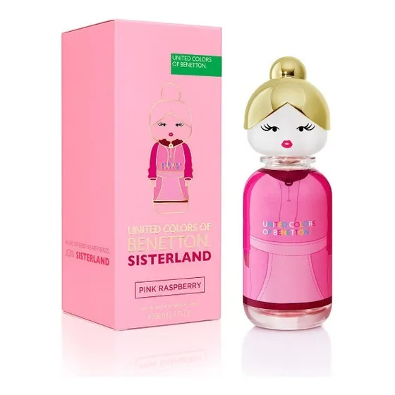 Benetton Sisterland Pink Raspberry Eau De Toilette 80 Ml