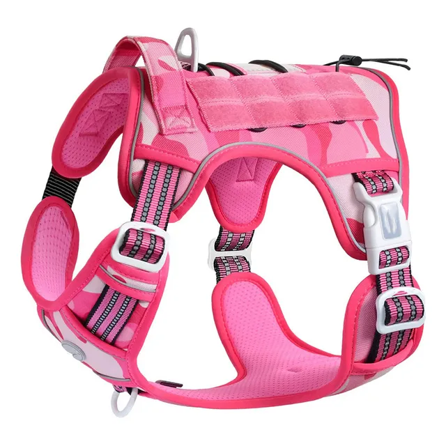 Chaleco Táctico Para Perro Grande Pechera K9 Ajustable