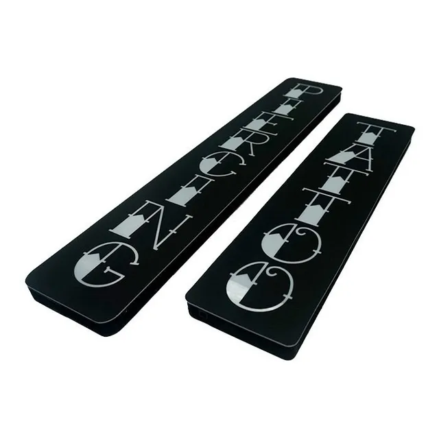 Kit Luminoso Tattoo + Piercing  - Decoração Estúdio Tatuagem