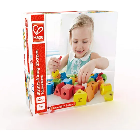 String - Along  - Shapes Hape  (32 Pzs)