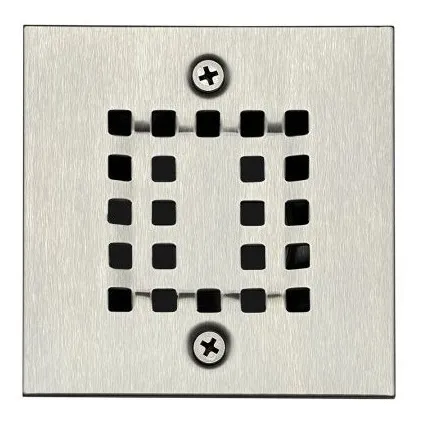 Rejilla Inox Cuadrada Perforada 10x10 Cm. Bm