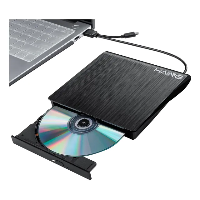 Unidad Lectora Externa Dvd Usb 3.0 Usb C Drive Portátil