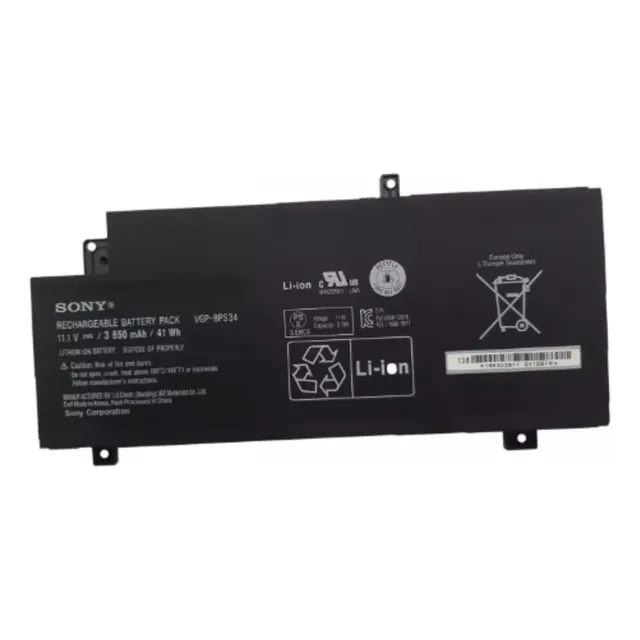 Bateria Sony Vaio Vgp-bps34 Vgp-bpl34 Fit 15 Svf15a