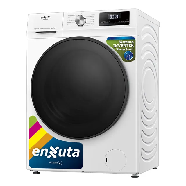Lavarropas Enxuta Lenx161050 Inverter Blanco 10.5kg Js Ltda