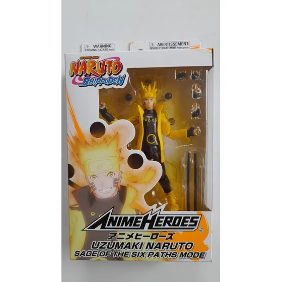 Muñeco Figura Uzumaki Naruto Sabio De Los 6 Caminos Nuevo