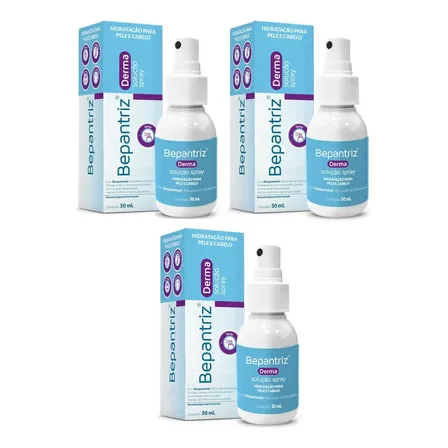 Kit 3 Bepantriz Derma Solução 50ml - Cimed