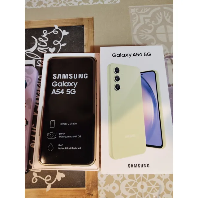 Única Dueña, Celular Samsung A54 Color Verde