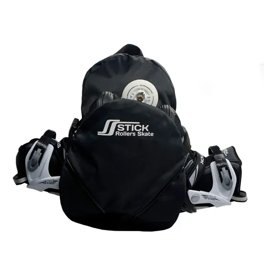 Mochila Porta Rollers Stick Color Negro