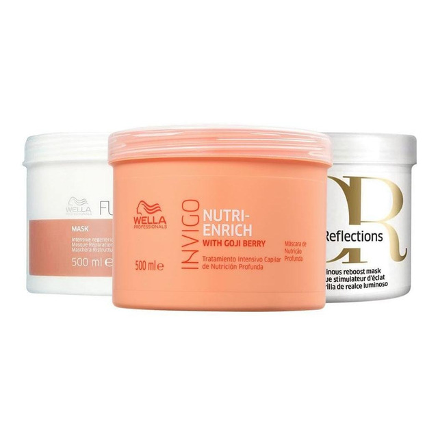 Kit Wella Pro Masc Er500 + Masc Rf500 + Masc Fs500 Kit Wella Pro Masc Er500 + Masc Rf500 + Masc Fs500