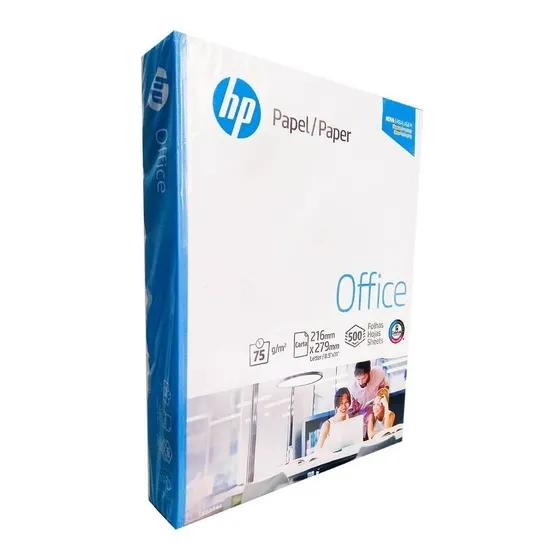 Resma De Papel Hojas Tamaño Carta Marca Hp