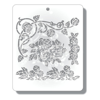 Plantilla Stencil Flores 022 Para Manualidades Plantilla Stencil Flores 022 Para Manualidades