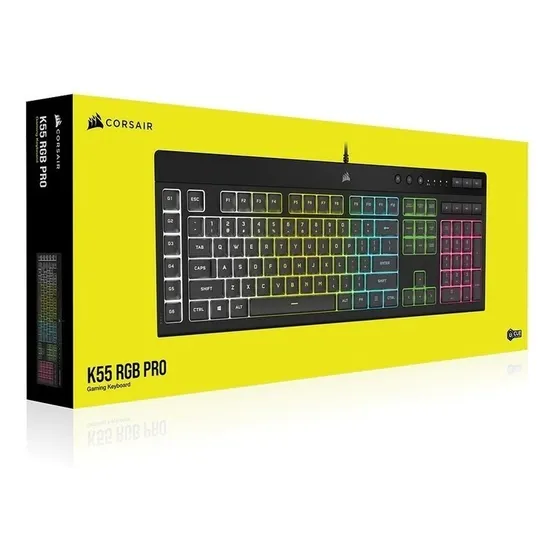 Teclado Gaming Corsair K55 Rgb Pro Usb