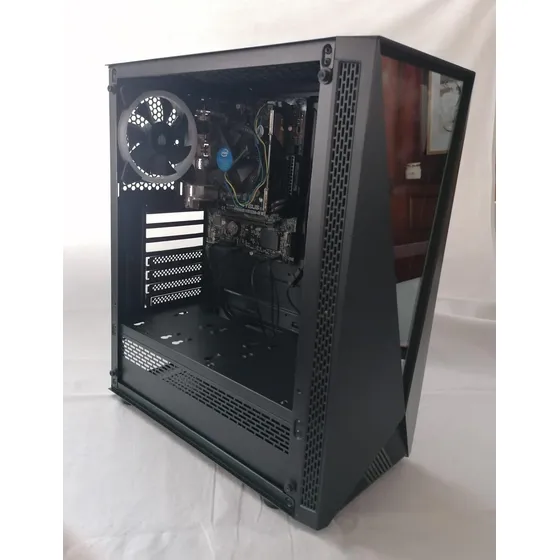 Gabinete Kolink Void Black Argb Atx Pc Gamer Con Componentes Negro
