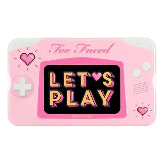 Too Faced LETS PLAY: gamer girl, sombra de olhos, cor para não jogar