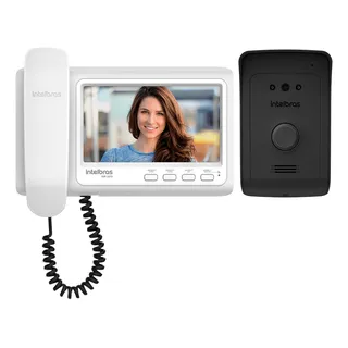 VĂdeoporteiro Residencial MĂłdulo Interno E Externo Ivr 1070 Hs Branco E Preto Intelbras 127/220v VĂdeoporteiro Residencial MĂłdulo Interno E Externo Ivr 1070 Hs Branco E Preto Intelbras 127/220v