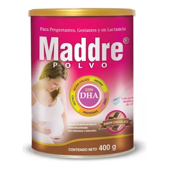 Vitamina Prenatal Maddre Dha Hersil 400 Grs