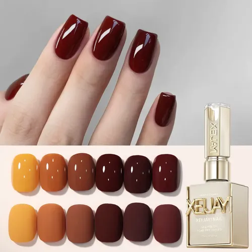 Goodset De 6 Gels Magnéticos Para Uñas Xeijayi Xk202-90 Mult