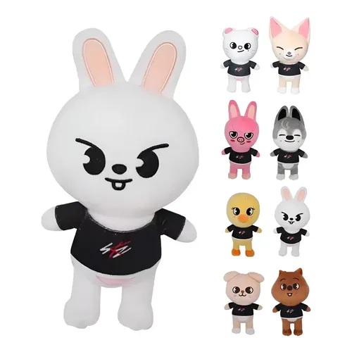 Pelúcia Skzoo Stray Kids Kpop 23cm Cartoon Stay Personagens