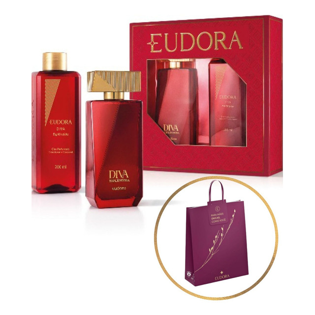 Eudora Diva Esplêndida Presente Dia Dos Namorados (2 Itens) Eudora Diva Esplêndida Presente Dia Dos Namorados (2 Itens)