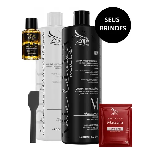 Zap Bx Ztox Oleo Macadamia & Chia Mascara 950g | MercadoLivre