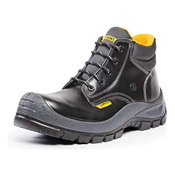 Bota Cuero Seguridad Industrial Robusta Warrior Dielectrica