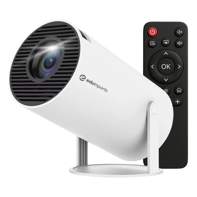 Smartprojetor Eduimports Home Cinema 4k Projetor Android 11.0 Hd Bluetooth Hdmi Wifi Branc... Smartprojetor Eduimports Home Cinema 4k Projetor Android 11.0 Hd Bluetooth Hdmi Wifi Branc...