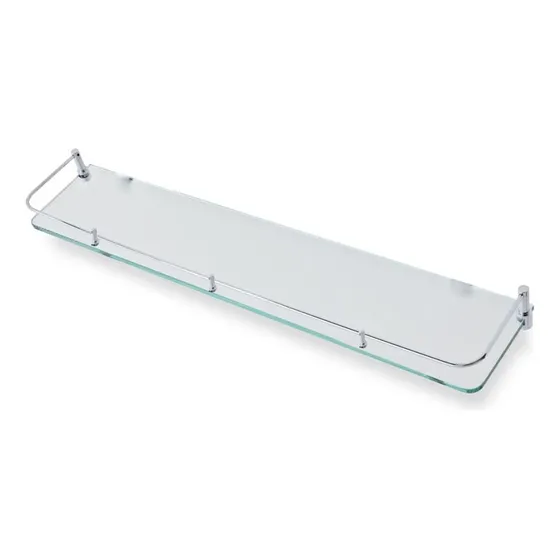 Repisa De Baño Vidrio Plano 80x13cm