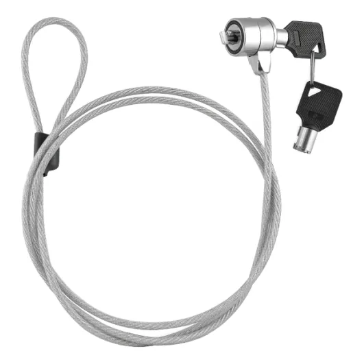 Guaya De Seguridad Para Laptop Pc Con Llave 1m Antirrobo