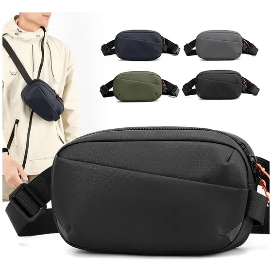 Banano Hombre Bolso Cintura Cruzado Riñonera Casual Deporte
