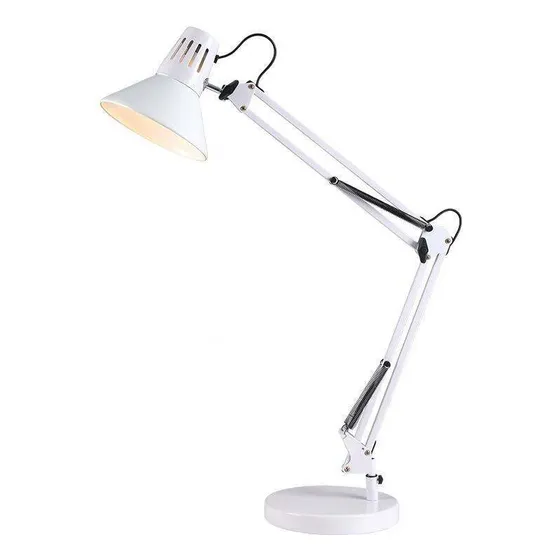 Lámpara De Escritorio Mesa Brazo Oscilante Flexible Dapon