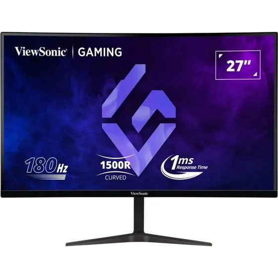 Monitor Gamer ViewSonic 27" Curvo 180Hz 220V WQHD
