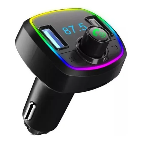 Transmisor Bluetooth Cenicero Fm Usb Microsd Car Mp3 Rgb M32