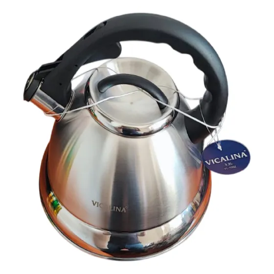 Tetera Te Silbadora Acero Inoxidable Capacidad  - 3 Litros
