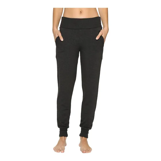 Yoga Pantalon Largo Forro Polar Para Dama