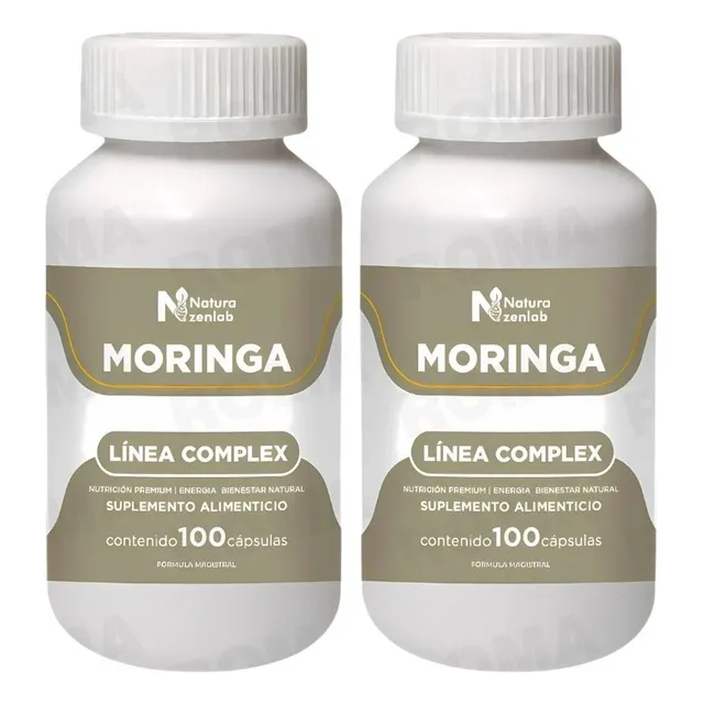Pack 2 Moringa Complex 600mg Natura Zenlab