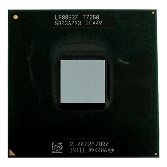 Processador Notebook Intel Core 2 Duo T7250 Cache 2m 2.00 Gh