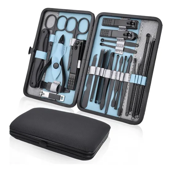 Set Manicure  Kit Uñas  De Aseo  Profesional  25 Piezas