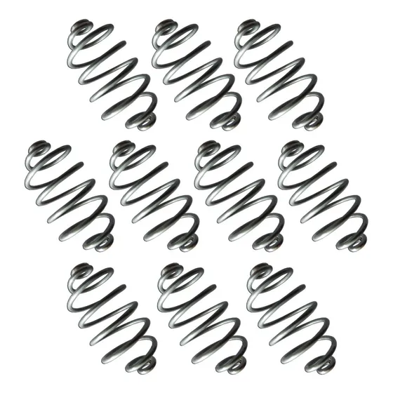 10 Resortes Duros P/ Armar Linea Feeder Coreana Pesca Carpa