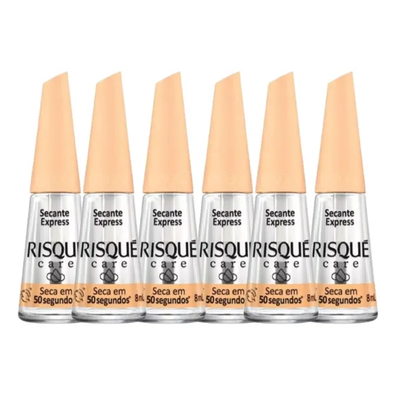 Esmalte Óleo Secante Risque Express Care - 6 Unidades