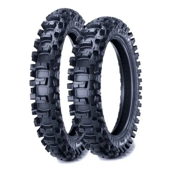 Par De Pneu 100/100-18 E 80/100-21 Bunker Trilha Crf230 Ktm