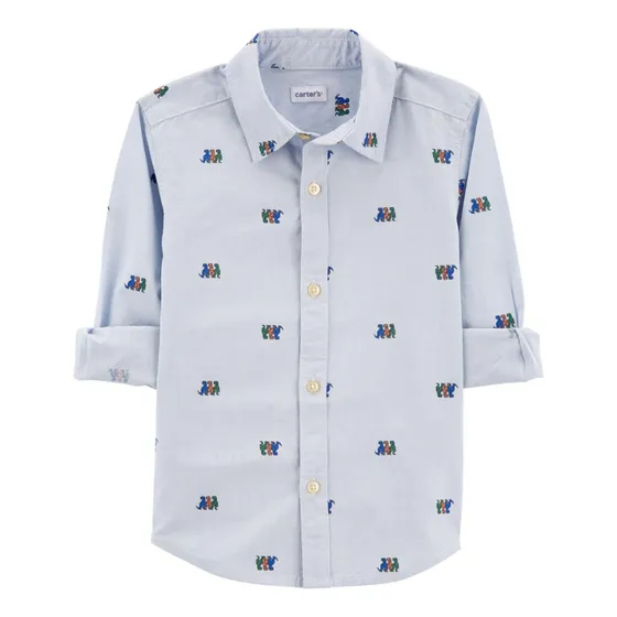 Camisa Manga Larga 1n953810 Carter's