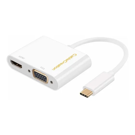 Cablecreation Adaptador Usb C A Hdmi 4k  Vga