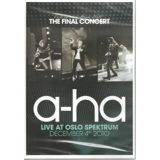 Dvd A-ha - Ending On A Note: The Final Concert